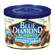 Blue Diamond Almonds Roasted Salted 6oz