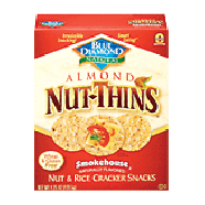 Blue Diamond Nut-Thins almond, nut & rice crackers, smokehouse, 4.25oz