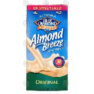 Blue Diamond Almond Breeze unsweetened almond milk, original, 32-fl oz
