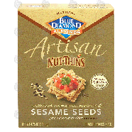 Blue Diamond Artisan nut-thins; almonds, crackers crafted with b4.25oz