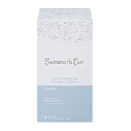 Summer's Eve  douche, extra cleansing vinegar & water, 4 units  18fl oz