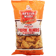 Better Made  barbecue flavored pork rinds, chicharrones  4oz