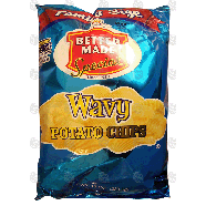 Better Made Family Size wavy potato chips  10oz