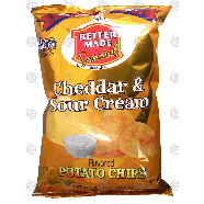 Better Made Family Size cheddar & sour cream flavor potato chips  9.5oz
