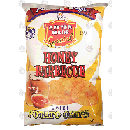 Better Made Family Size honey barbecue flavored potato chips  9.5oz