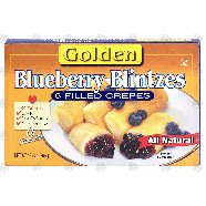Golden  blueberry blintzes, 6 filled crepes 13-oz