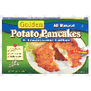 Golden  8 potato pancakes, traditional latke 10.6-oz