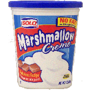 Solo  marshmallow creme no fat 7oz