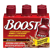 Boost Regular Nutritional Energy Drink Chocolate 8 Oz 6pk