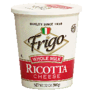 Frigo Cheese Ricotta Whole Milk 32oz