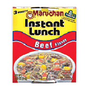 Maruchan Instant Lunch Ramen Noodles Beef Flavor  2.25oz