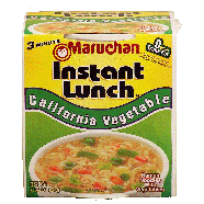 Maruchan Instant Lunch ramen noodles california vegetable add bo2.25oz