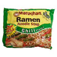 Maruchan  ramen noodle soup hot chili flavor add to boiling water 3oz
