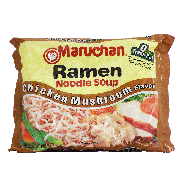 Maruchan  chicken mushroom flavor ramen noodle soup 3oz