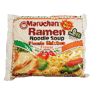 Maruchan  ramen noodle soup chicken hot & spicy flavor add boiling 3oz