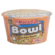Maruchan Bowl chicken flavor, ramen noodles with vegetables 3.31oz