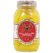 Safies  hand packed hot banana peppers 32fl oz
