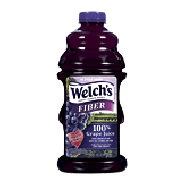 Welch's Bottled 100% Juice Grape Healthy Heart Fiber 64oz