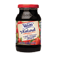 Welch's Natural strawberry spread, all natural, no preservatives, 17oz