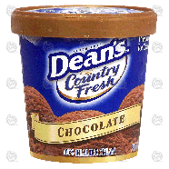 Dean's Country Fresh chocolate ice cream 1-pt