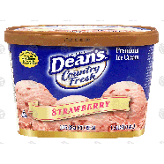 Dean's Country Fresh strawberry ice cream 1.5-qt