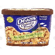 Dean's Country Fresh Mackinac Island fudge, vanilla ice cream wi1.5-qt