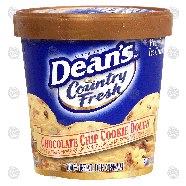 Dean's Country Fresh chocolate chip cookie dough ice cream 1-pt