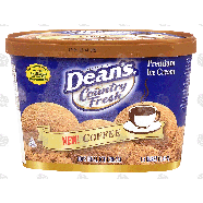 Dean's Country Fresh coffee flavor ice cream 1.5-qt