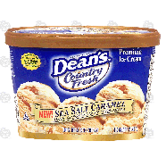 Dean's Country Fresh sea salt caramel ice cream 1.5-qt