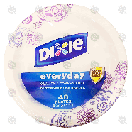 Dixie everyday paper plates, 8.5-in., microwavable 48-ct