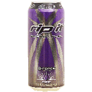 Rip It G-Force grape flavored energy fuel carbonated beverage 16fl oz