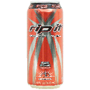 Rip It Red Zone strawberry flavored energy fuel carbonated beve16fl oz