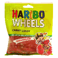 Haribo Wheels strawberry chewy candy  5oz