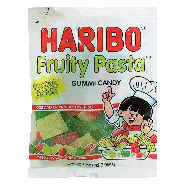 Haribo  fruity pasta gummi candy 5oz