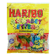 Haribo Alphabet Letters gummi candy  5oz