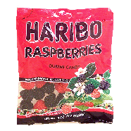 Haribo  raspberries gummi candy  5oz