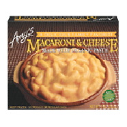 Amy's  macaroni & cheese msde with organic pasta 9-oz