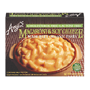 Amy's  macaroni & soy cheeze made with organic pasta, lactose free9-oz