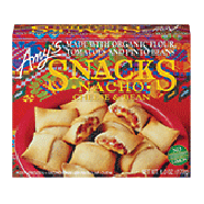 Amy's Snacks nacho cheese & bean snacks 6-oz