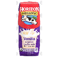 Horizon Organic vanilla organic lowfat milk 8-fl oz