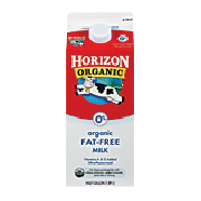 Horizon Organic Milk Fat Free 0.5gal