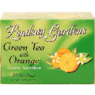 Lindsay  green tea with orange, 20-tea bags 1.05oz