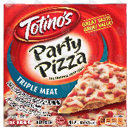 Totino's Party Pizza three meat party pizza; sausage, canadian 10.5-oz