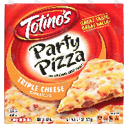 Totino's Party Pizza three cheese, crisp crust 9.8-oz