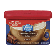 Maxwell House International Cafe mocha latte cafe-style beverage 8.5oz