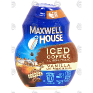 Maxwell House Iced Coffee Concentrate vanilla flavored coffe1.62-fl oz