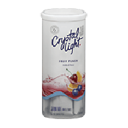 Crystal Light  fruit punch drink mix, makes 12 quarts, 6 packets2.04oz
