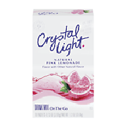 Crystal Light On The Go pink lemonade drink mix, 10-packets 1.3oz