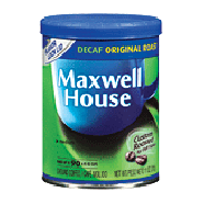 Maxwell House The Original Roast ground coffee, decaf, medium, ma11-oz