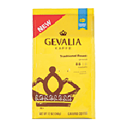 Gevalia Kaffe traditional roast medium ground coffee 12-oz